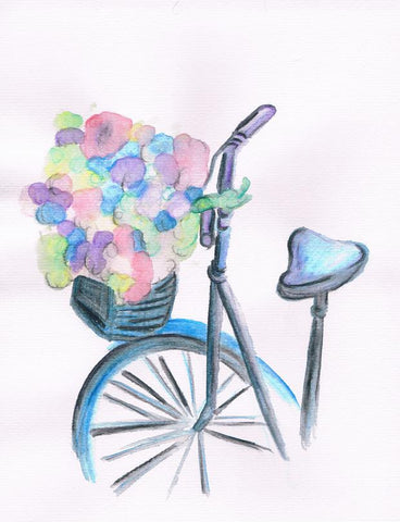 Bike with basket