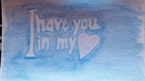 I Have You... Watercolor Magnet